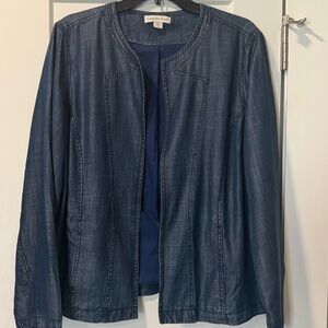 Coldwater Creek Indigo Denim Jacket